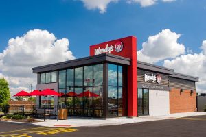 Columbus ohio commercial photographer tom dubanowich photographed the new Wendy's design store in Hiliard, 4245 Cemetery Rd.