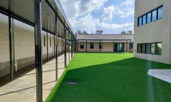 School walkway
