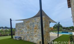 vinyl shade sail