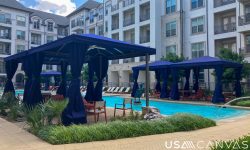 fabric cabana