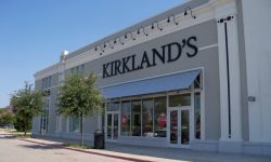 Metal awning outside of Kirklannd's