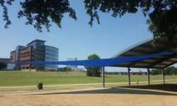 Vinyl shade sail