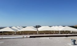Canvas shade sail