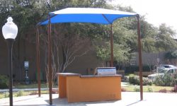 vinyl shade sail