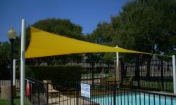 vinyl shade sail