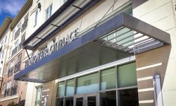 Awning over Hanover Cityplace entrance