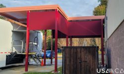 canvas commercial sign wrap