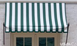 concave awning