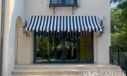 concave awning