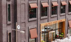 concave awnings